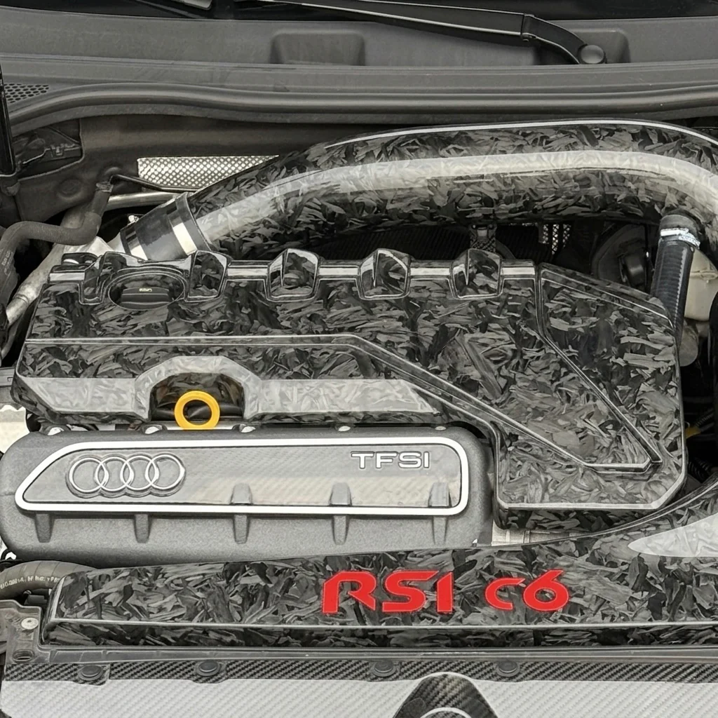 Engine Bay kit in Forged Carbon Fiber - AUDI RS3 8V and 8Y